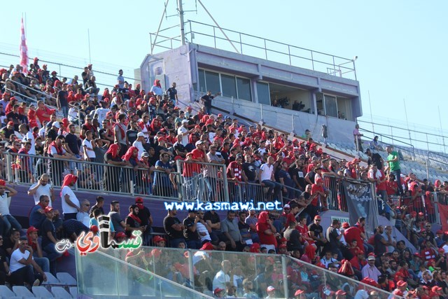 فيديو : الحسم النهائي ينتقل الى ارض الناصرة يوم الثلاثاء بعد التعادل 1-1 واكثر من 4500 مشجع ساند الفريق القسماوي 